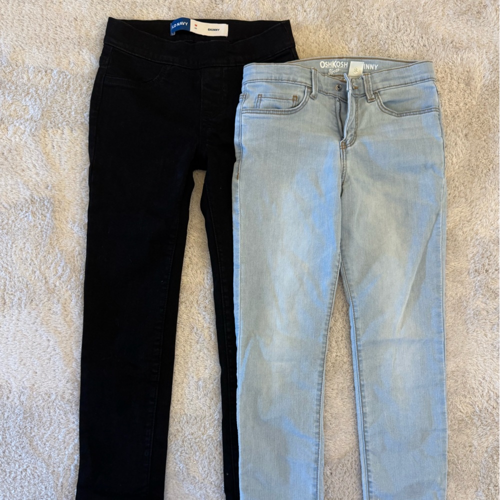 OshKosh B'gosh Kids Light Blue and Black Jeans
